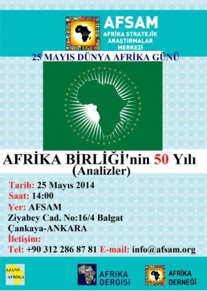 25 Mayıs Dünya Afrika Günü Konferansı